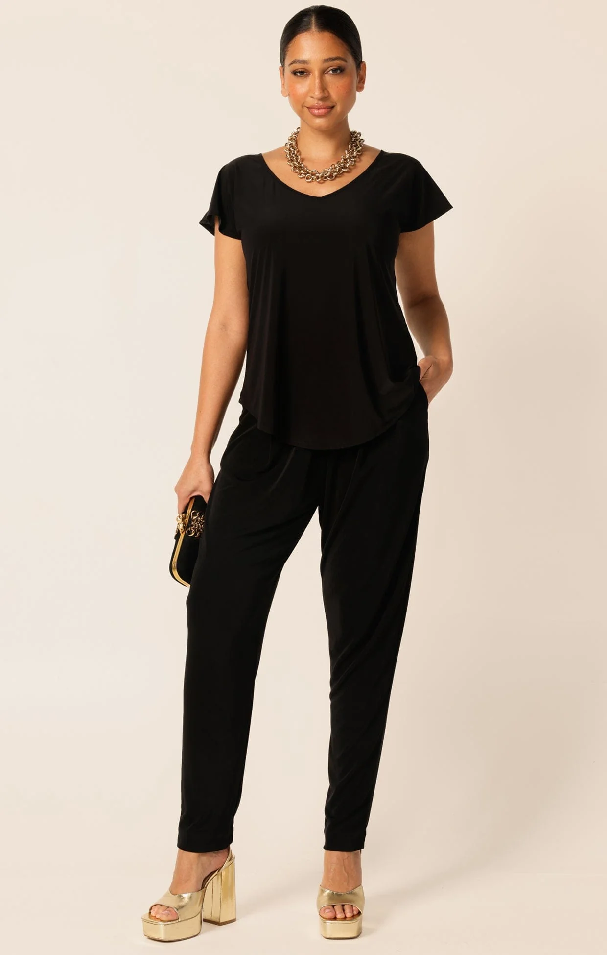 ANALIA TOP IN BLACK - Image 3