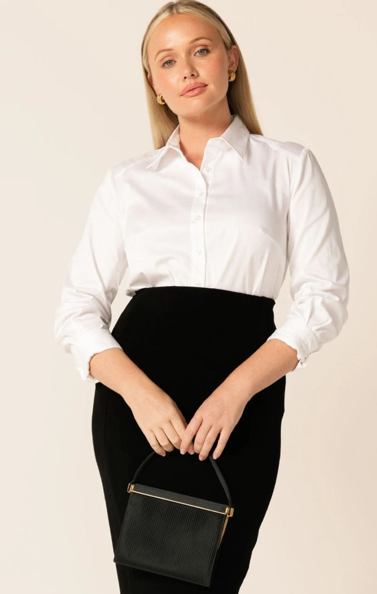 CLASSIC SHIRT IN WHITE - Image 10