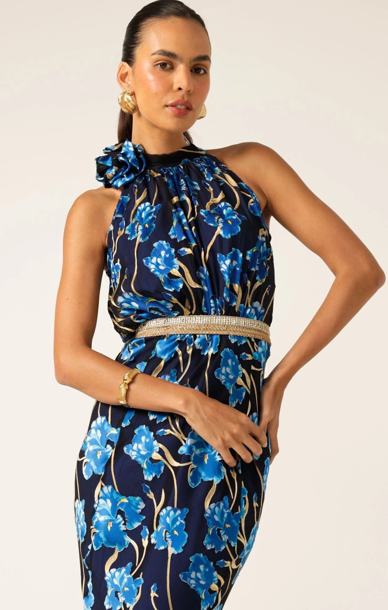 ELEA HALTER BIAS MAXI - Image 5