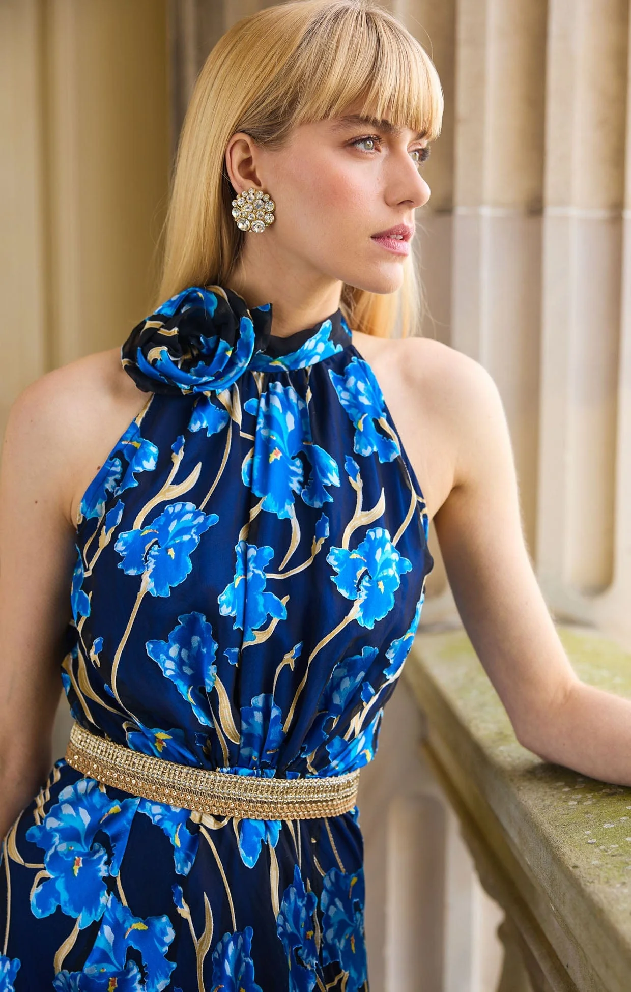 ELEA HALTER BIAS MAXI - Image 8