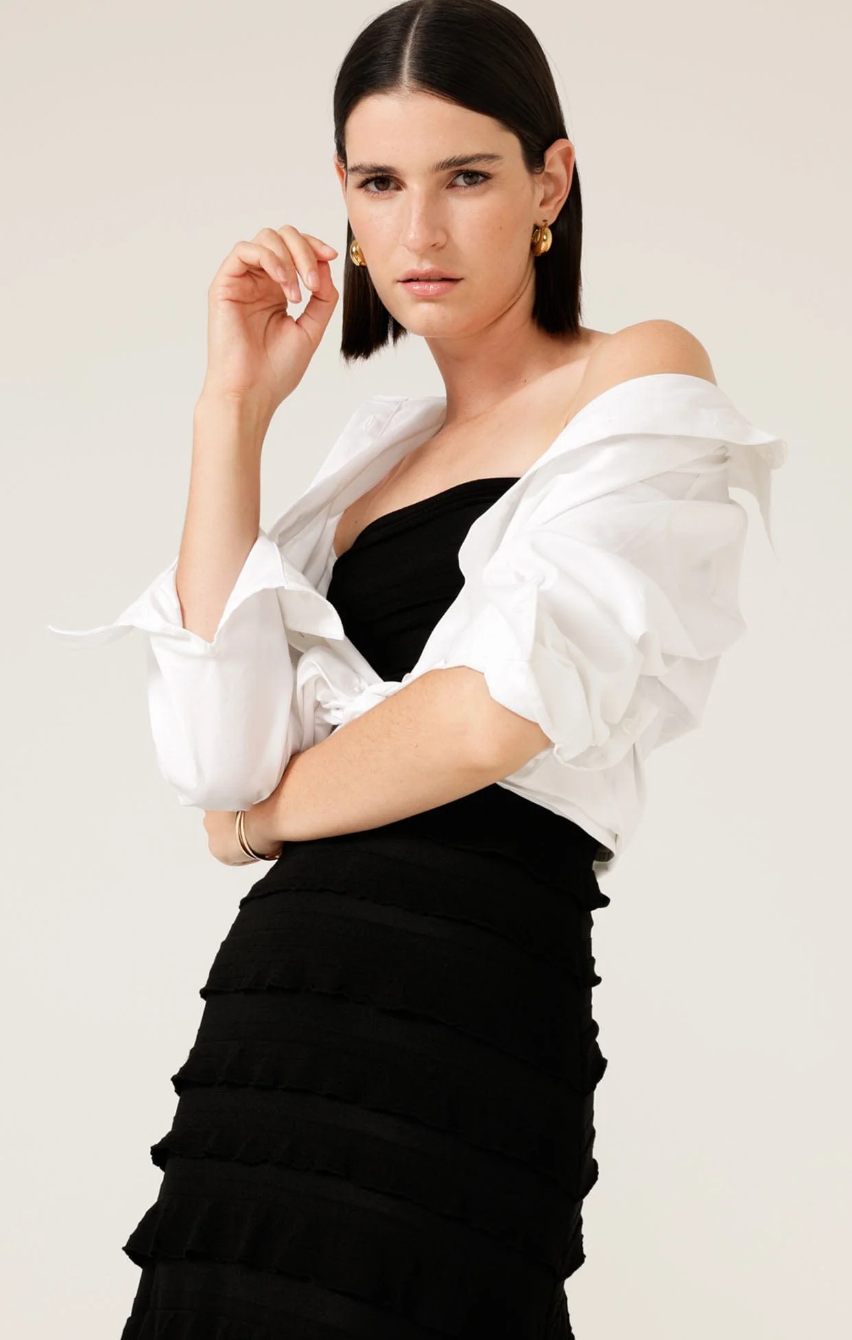 MADDISON MAXI DRESS IN BLACK - Image 5