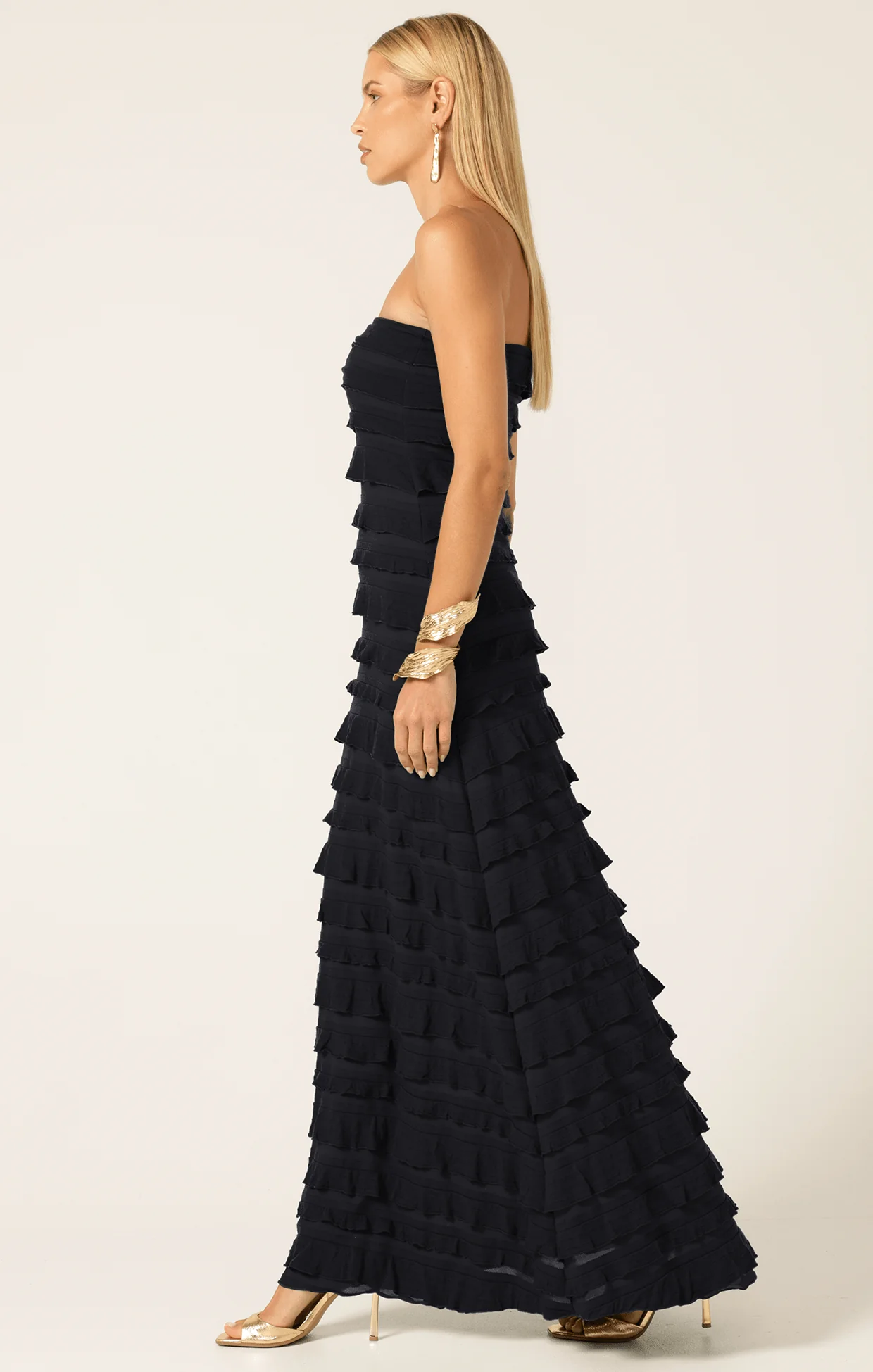 MADDISON MAXI DRESS IN BLACK - Image 6
