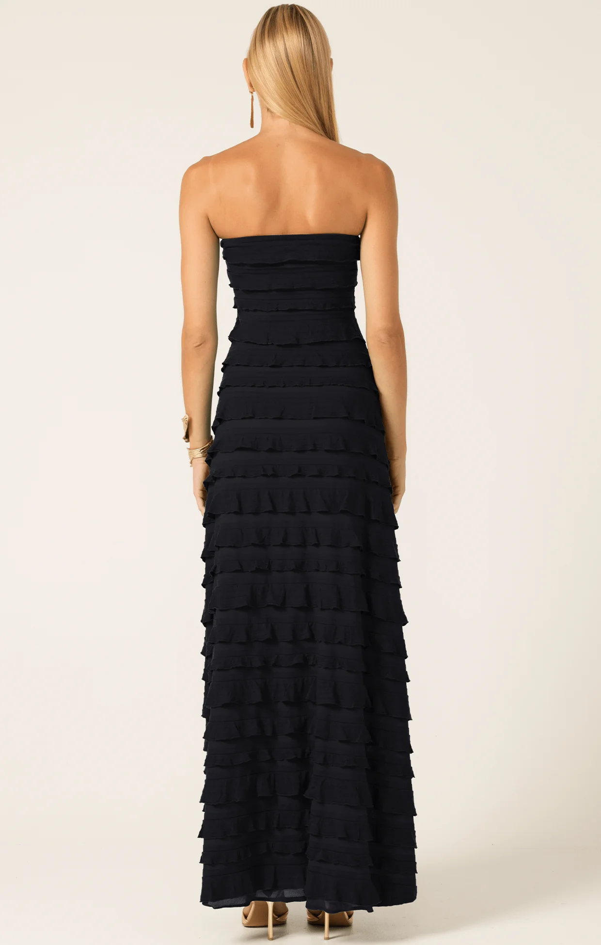 MADDISON MAXI DRESS IN BLACK - Image 7