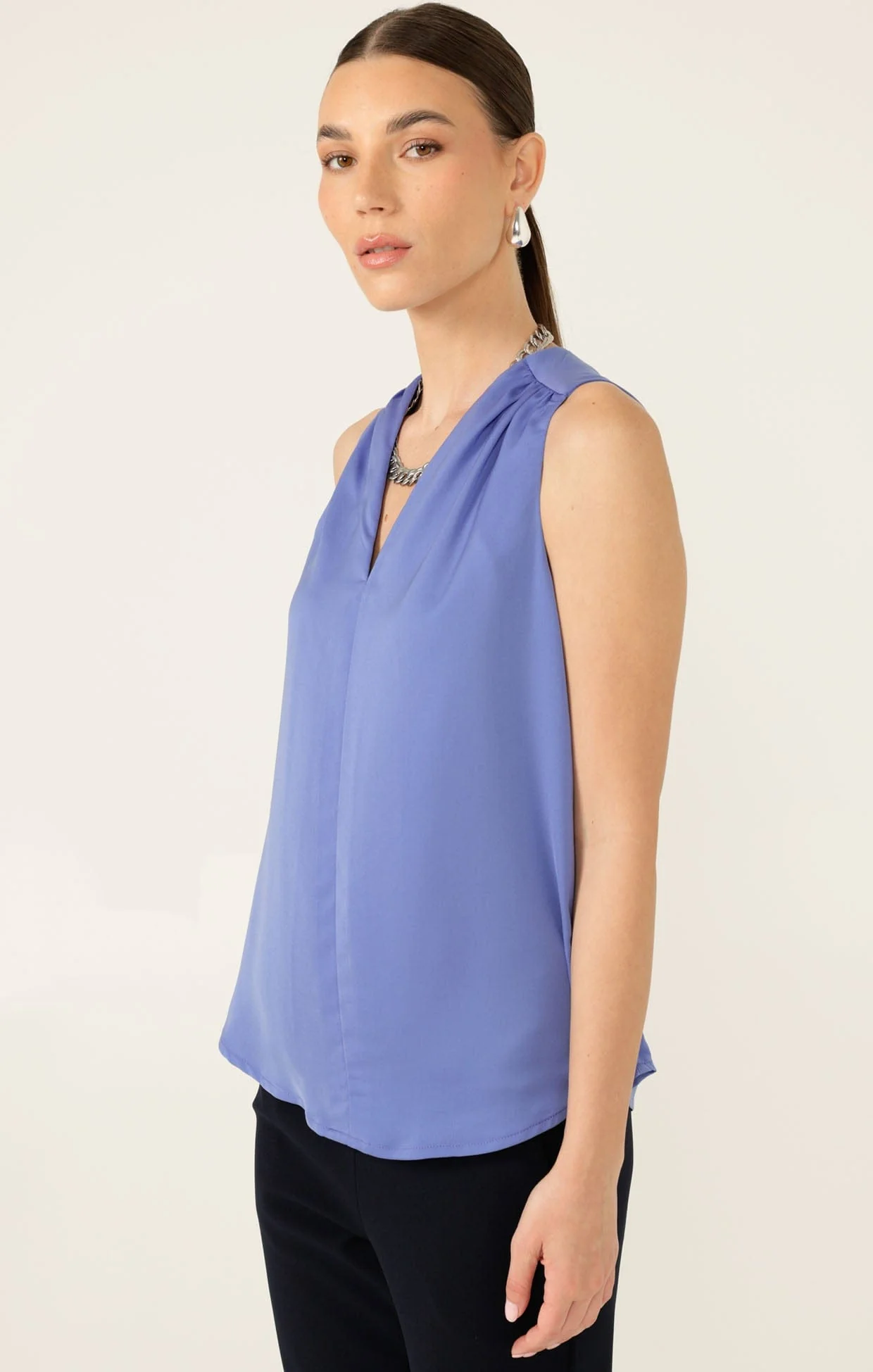 PIPER TOP IN CORNFLOWER - Image 3