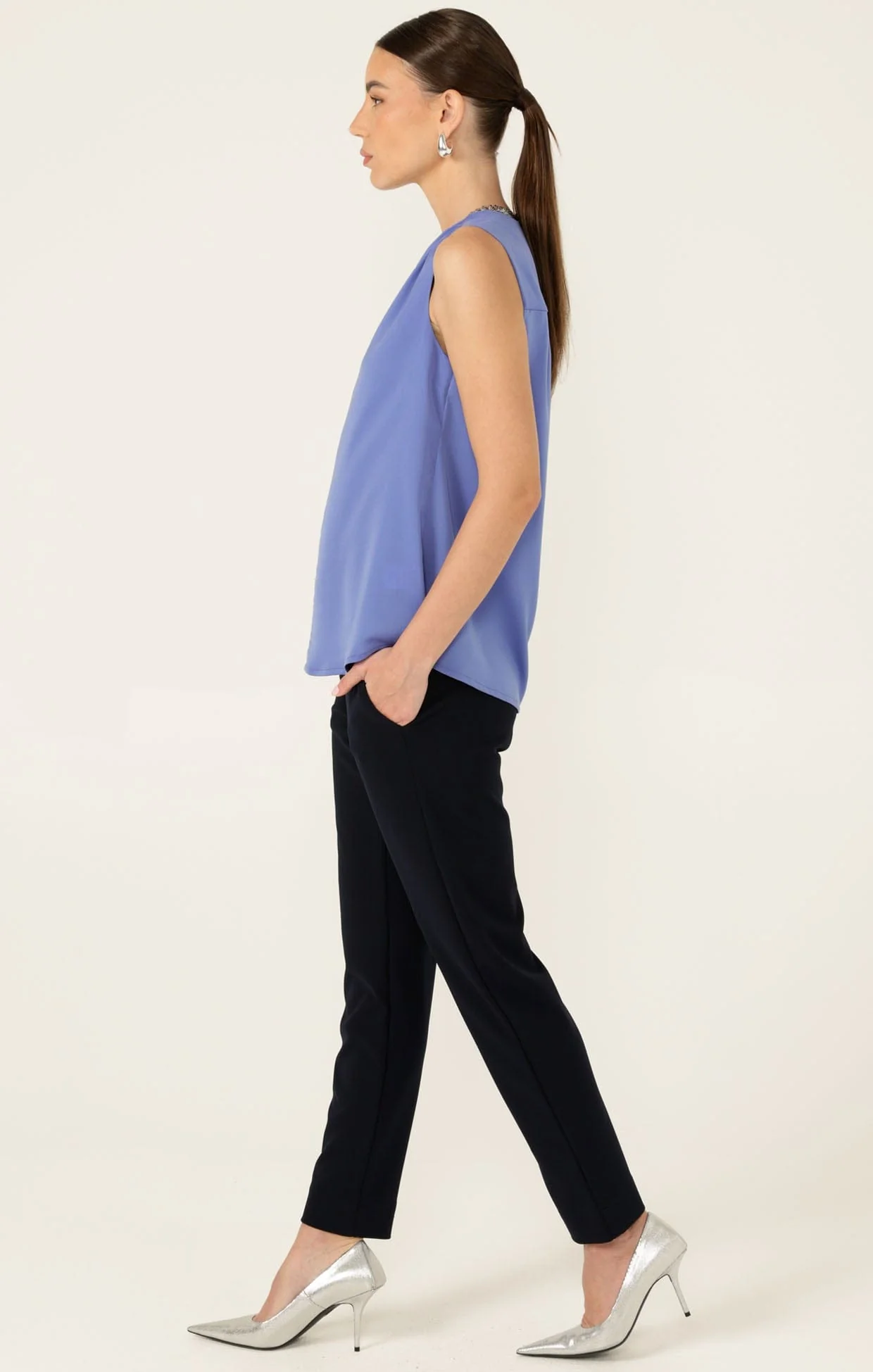 PIPER TOP IN CORNFLOWER - Image 5