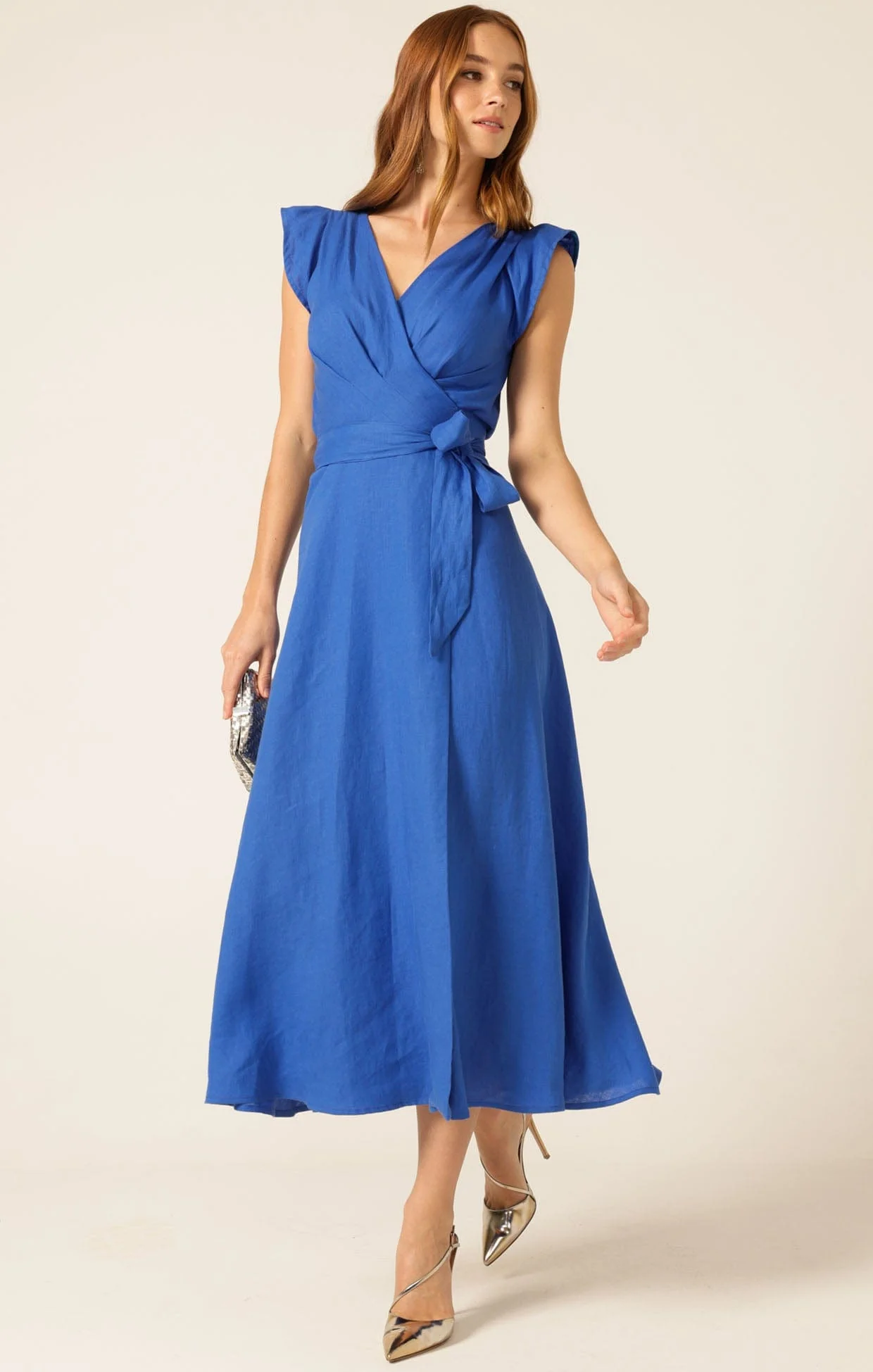 SEA AND SAND WRAP DRESS - Image 4