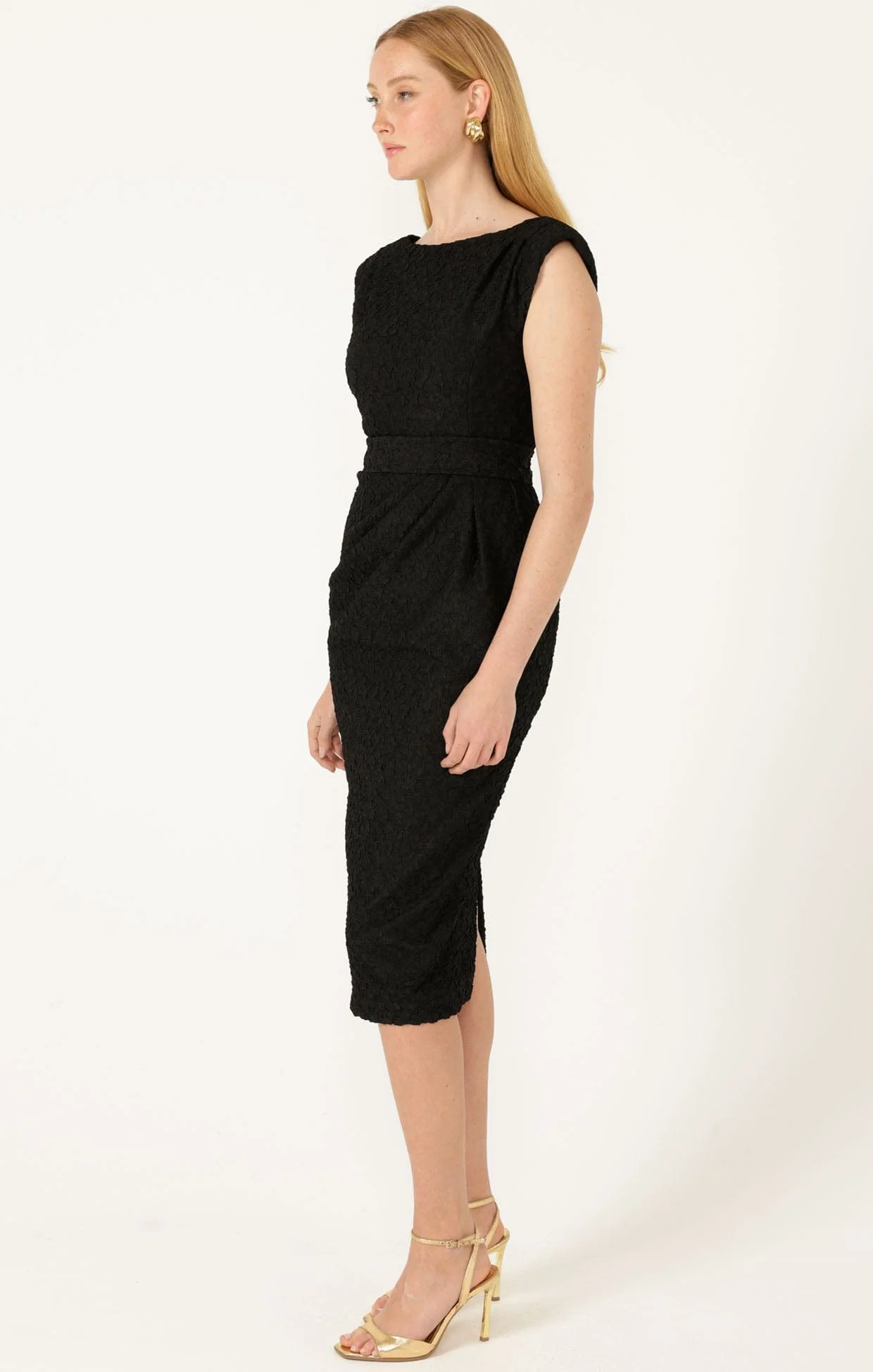 SOFIA DRESS IN BLACK - Image 5
