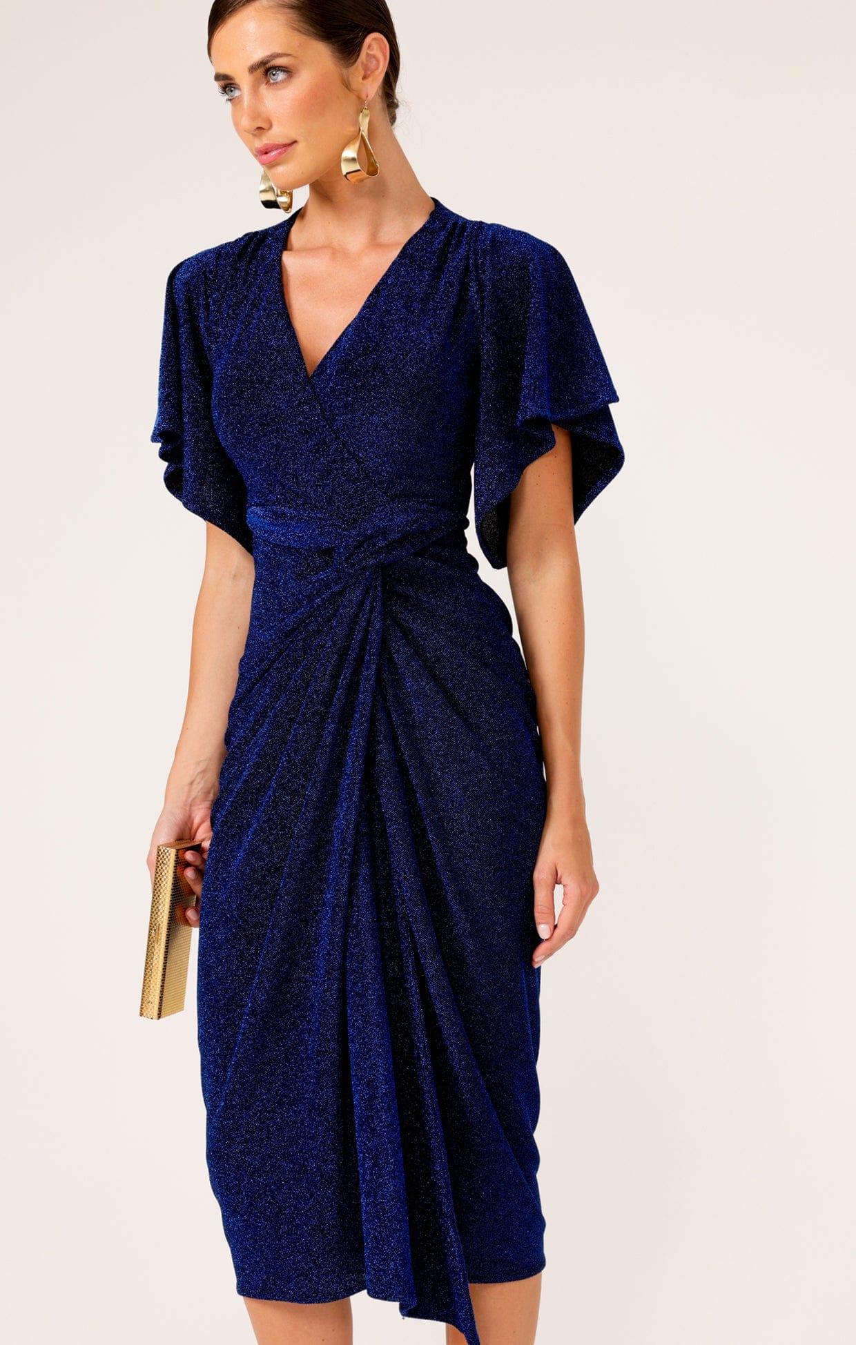 THE EMPORIUM DRESS IN SAPPHIRE - Image 5