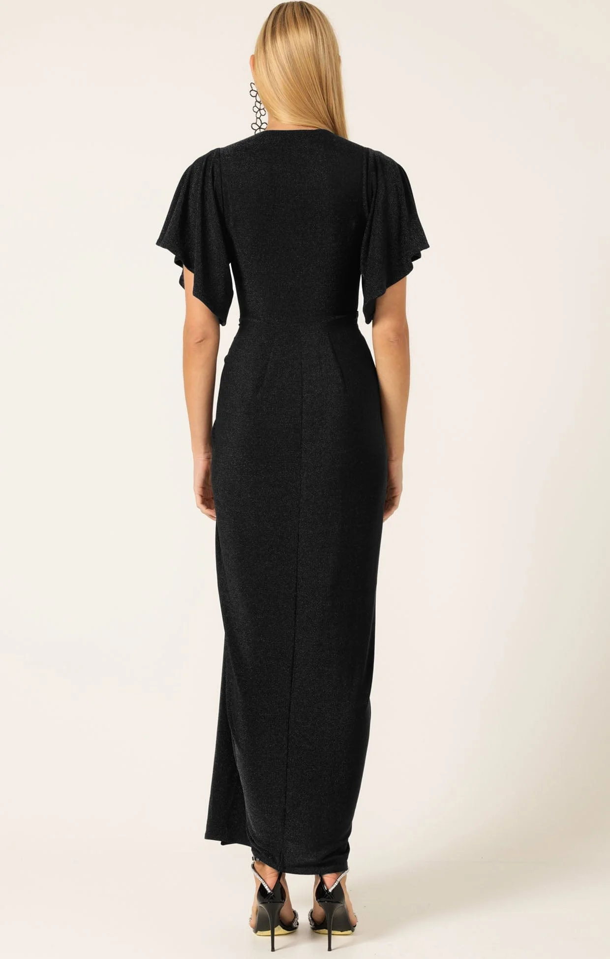 THE EMPORIUM MAXI DRESS IN BLACK - Image 7