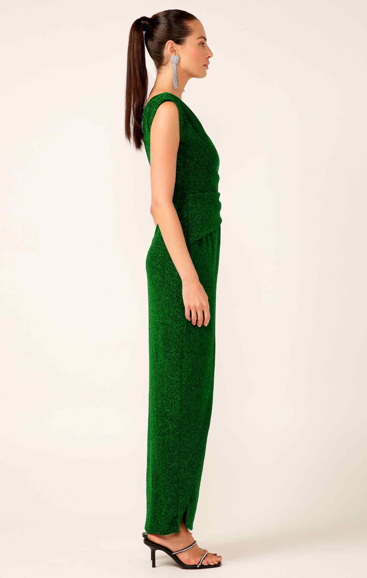 VALEDICTORY DRESS IN EMERALD - Image 7