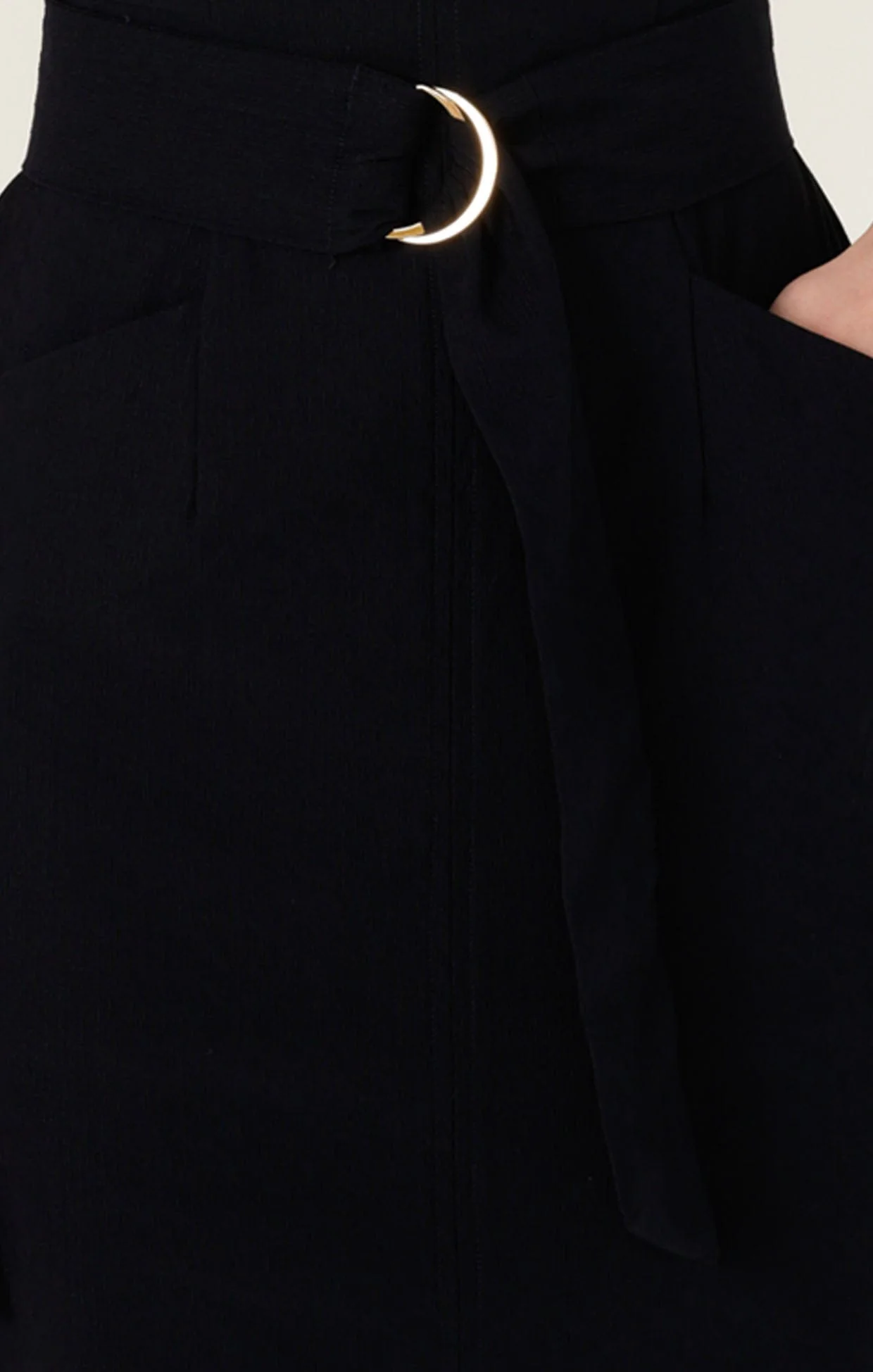 ZIP FRONT FITTED DRESS - Image 9